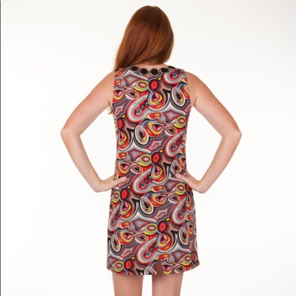 Tracy Negoshian Reversible “Katy” Sleeveless Dress - Picture 2 of 5